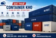Giá Thuê Container Kho Tại Nam Long Container