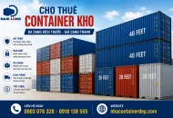 Thuê Container Kho Theo Tháng Tại Nam Long Container