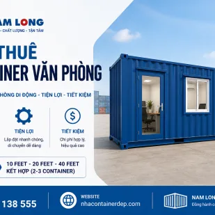 Dịch Vụ Cho Thuê Container Văn Phòng Theo Yêu Cầu