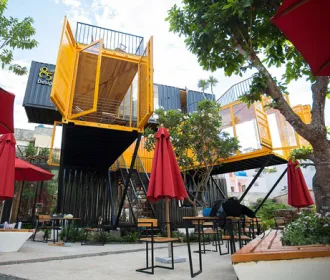 Container cafe - Sự kết hợp hoàn hảo giữa kiến trúc và ẩm thực