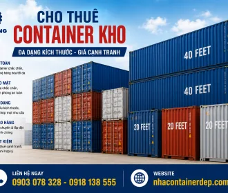 Thuê Container Kho Theo Tháng Tại Nam Long Container