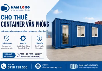 Dịch Vụ Cho Thuê Container Văn Phòng Theo Yêu Cầu