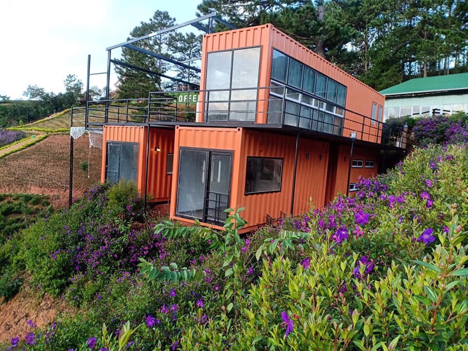 Mẫu nhà container độc đáo