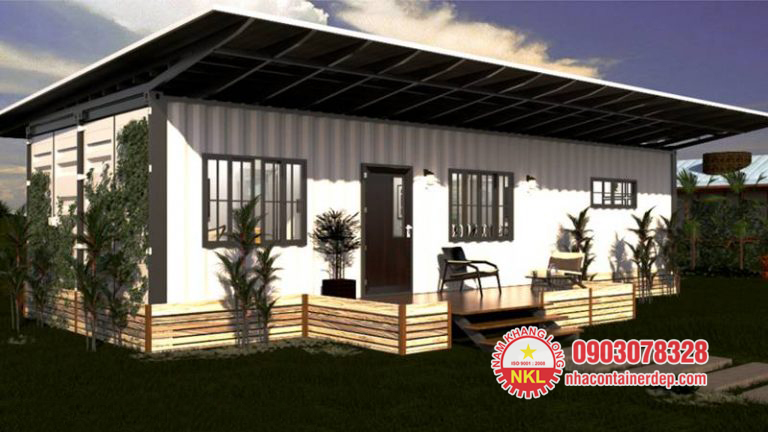Cấu trúc cơ bản nhà container 1 tầng