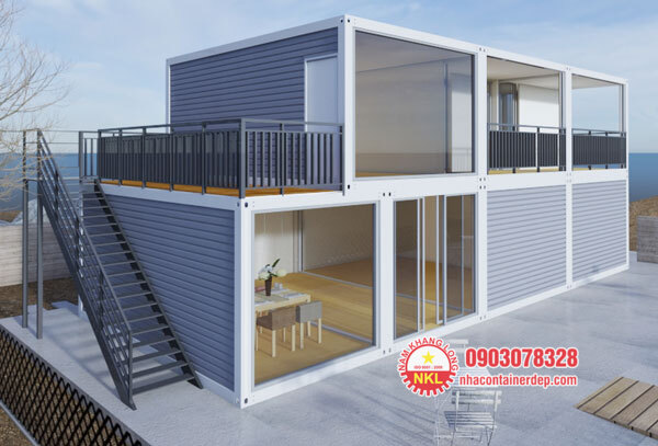 Các thành phần cơ bản nhà container lắp ghép