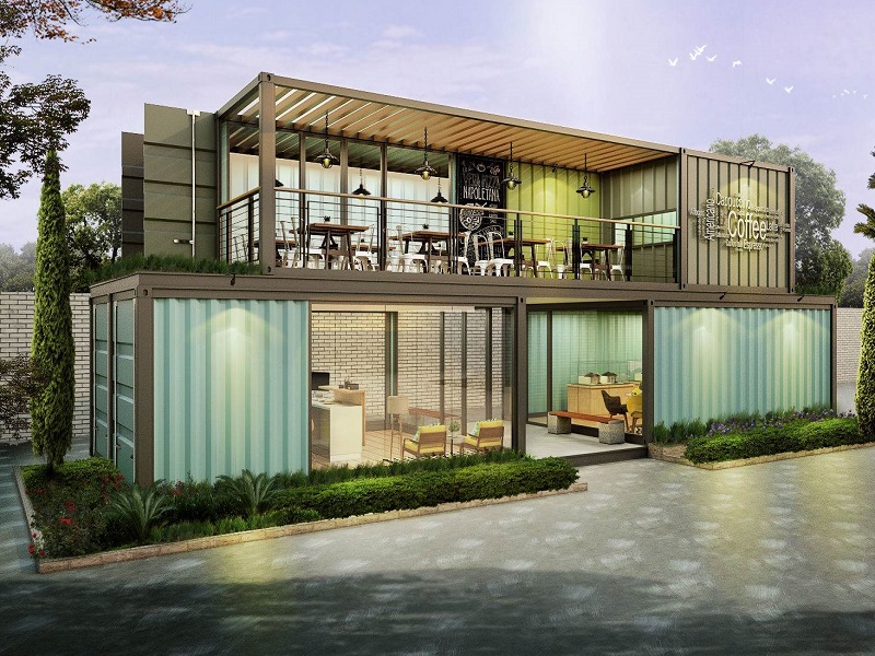 Container cafe đẹp