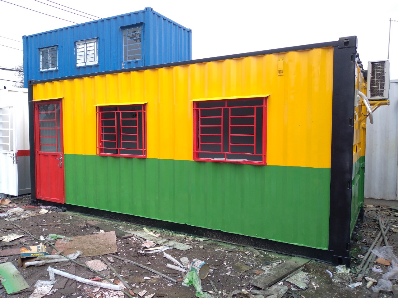 Container kho làm văn phòng
