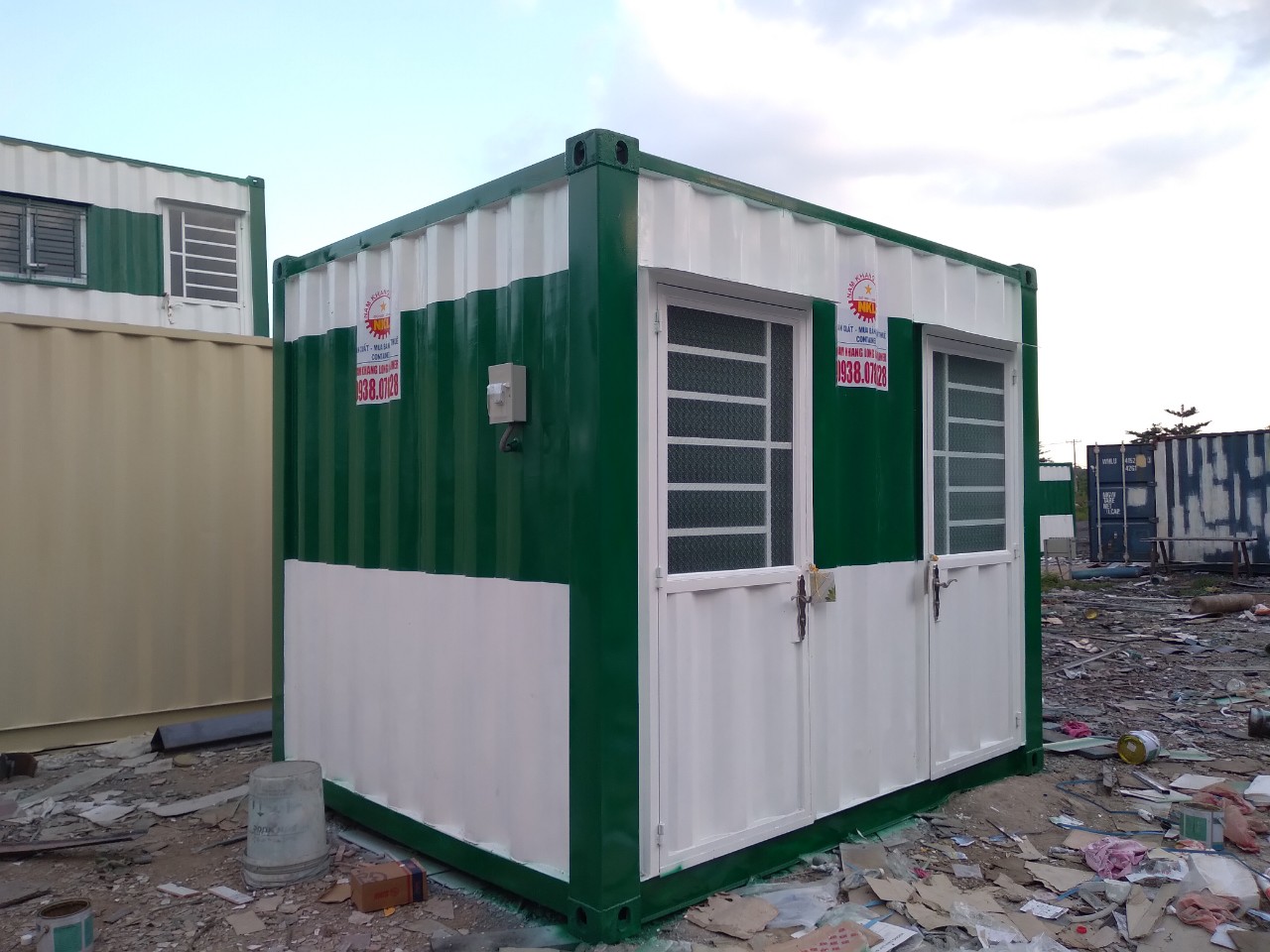 Cấu tạo nhà vệ sinh container