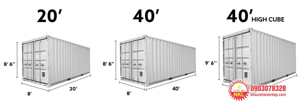 Kích thước container văn phòng