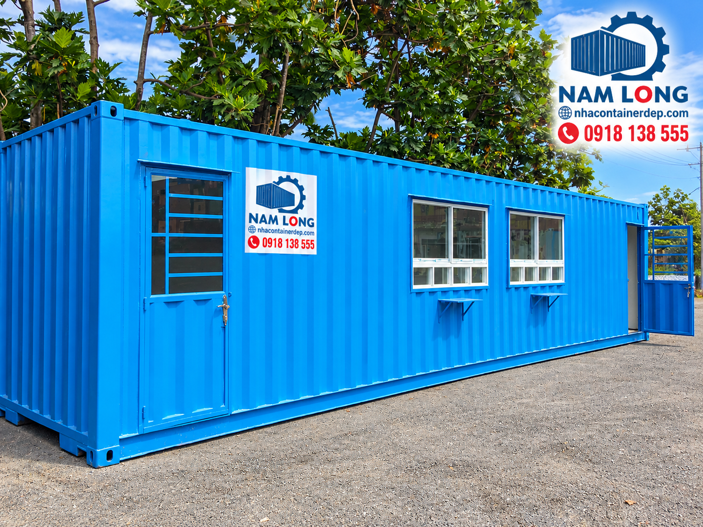 Mẫu container văn phòng 40 feet giá rẻ