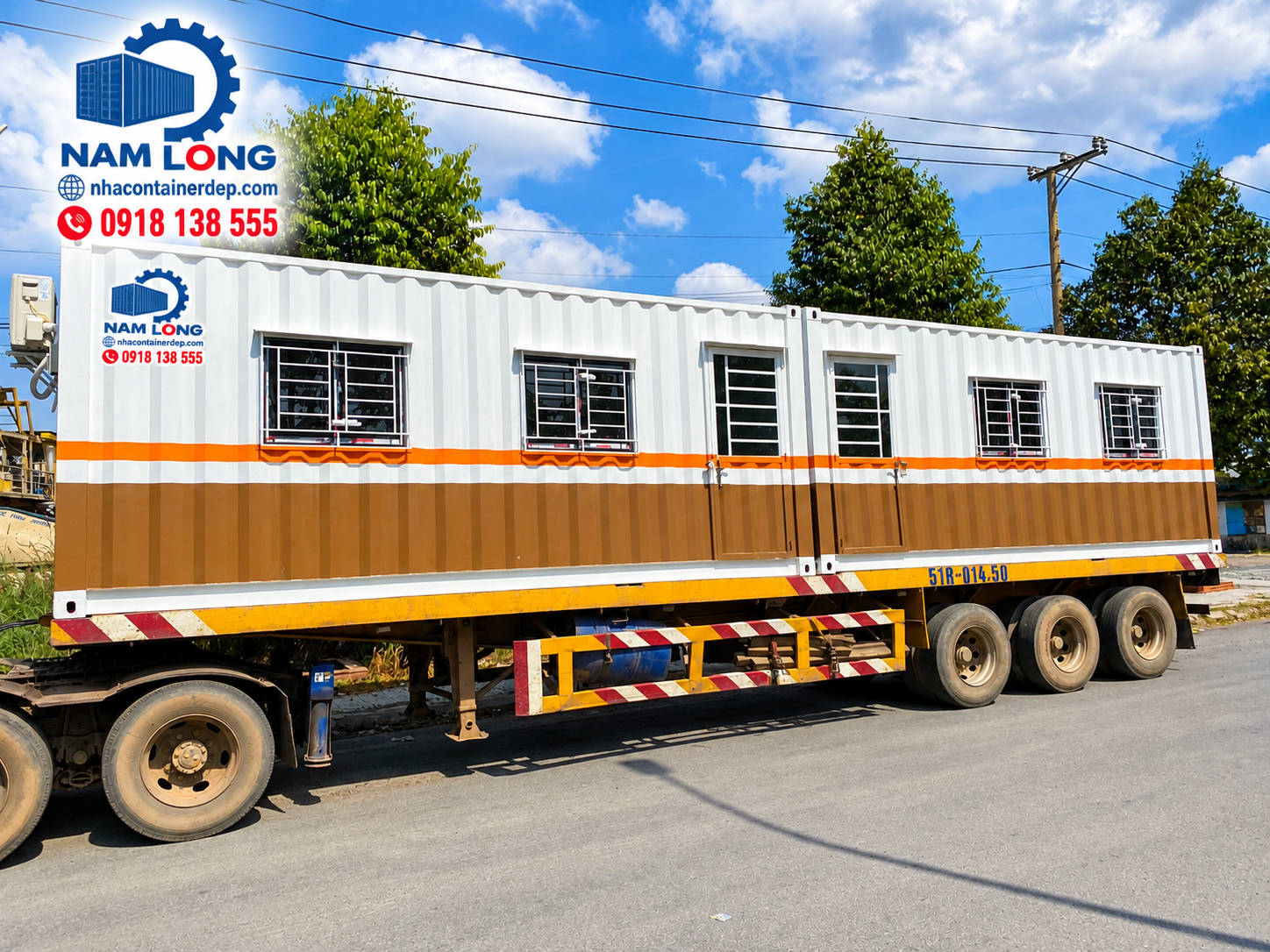 Mẫu container văn phòng ghép