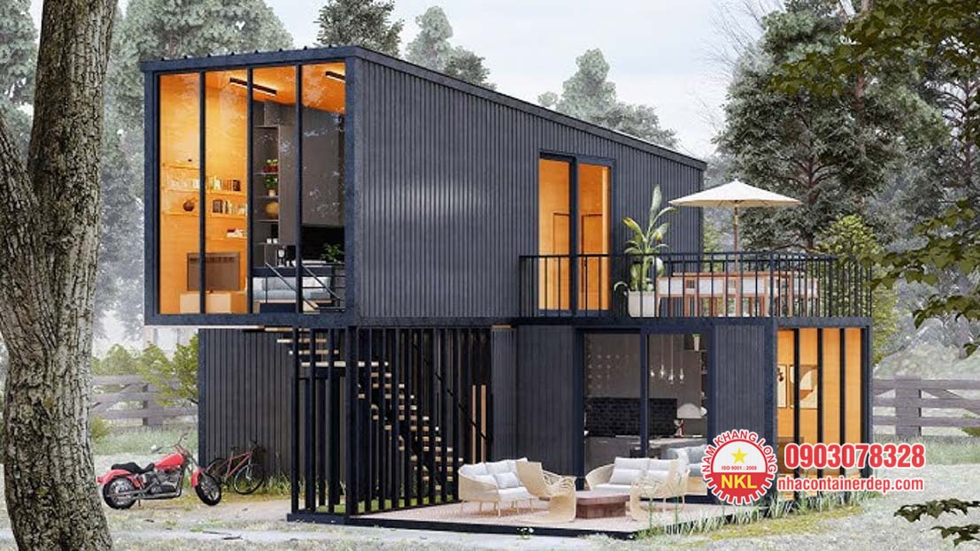 Mẫu nhà container hiện đại
