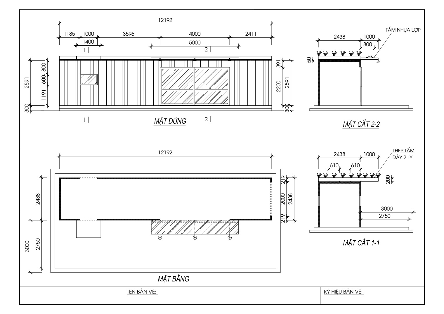 Mẫu thiết kế nhà container