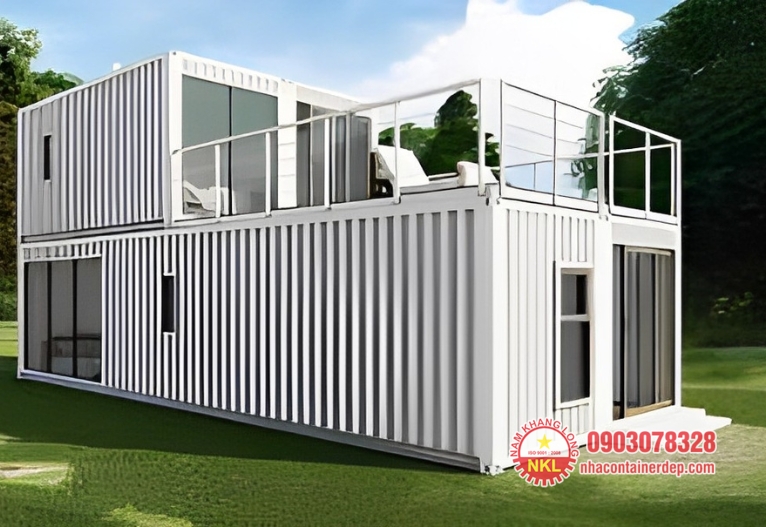 Nhà container 2 tầng