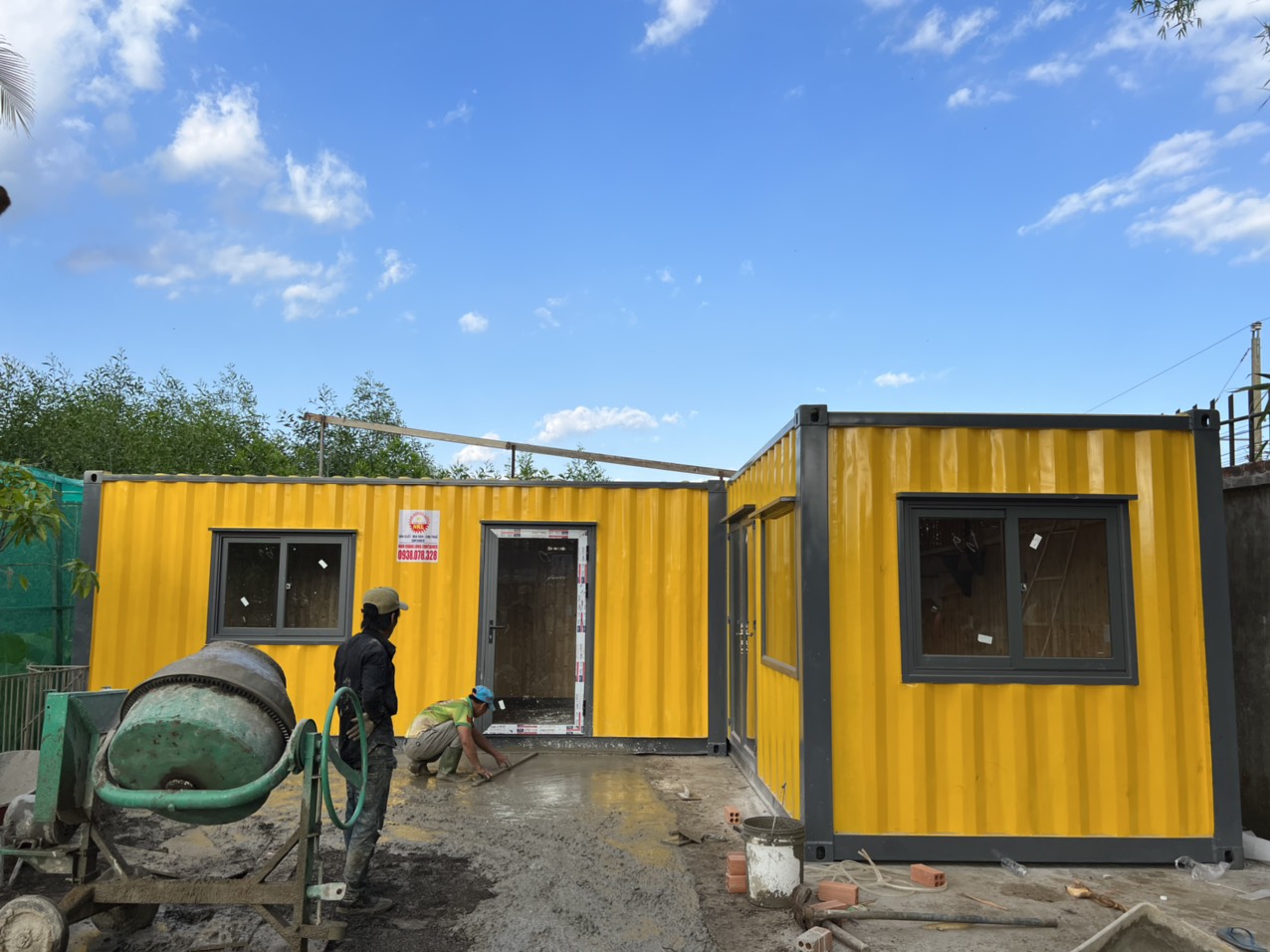 Mẫu nhà container cấp 4