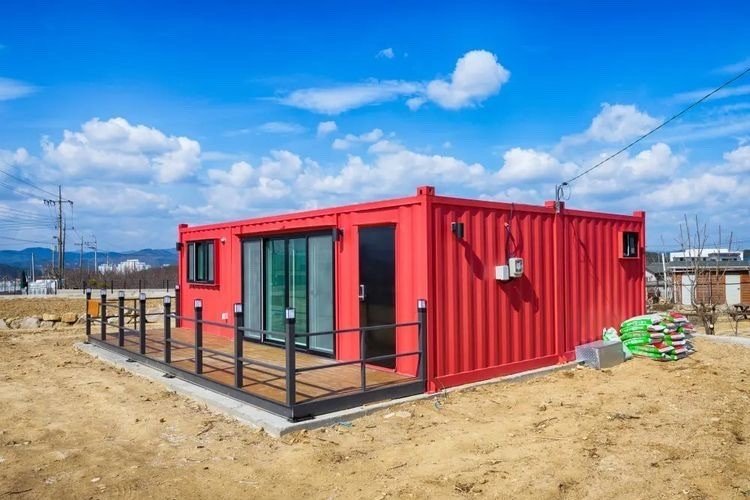 Mẫu nhà container đơn giản
