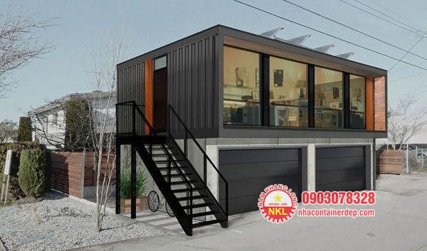 Nhà container lắp ghép 1 tầng