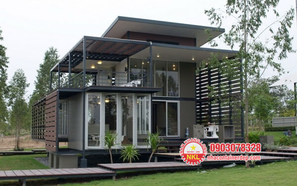 Nhà lắp ghép hiện đại