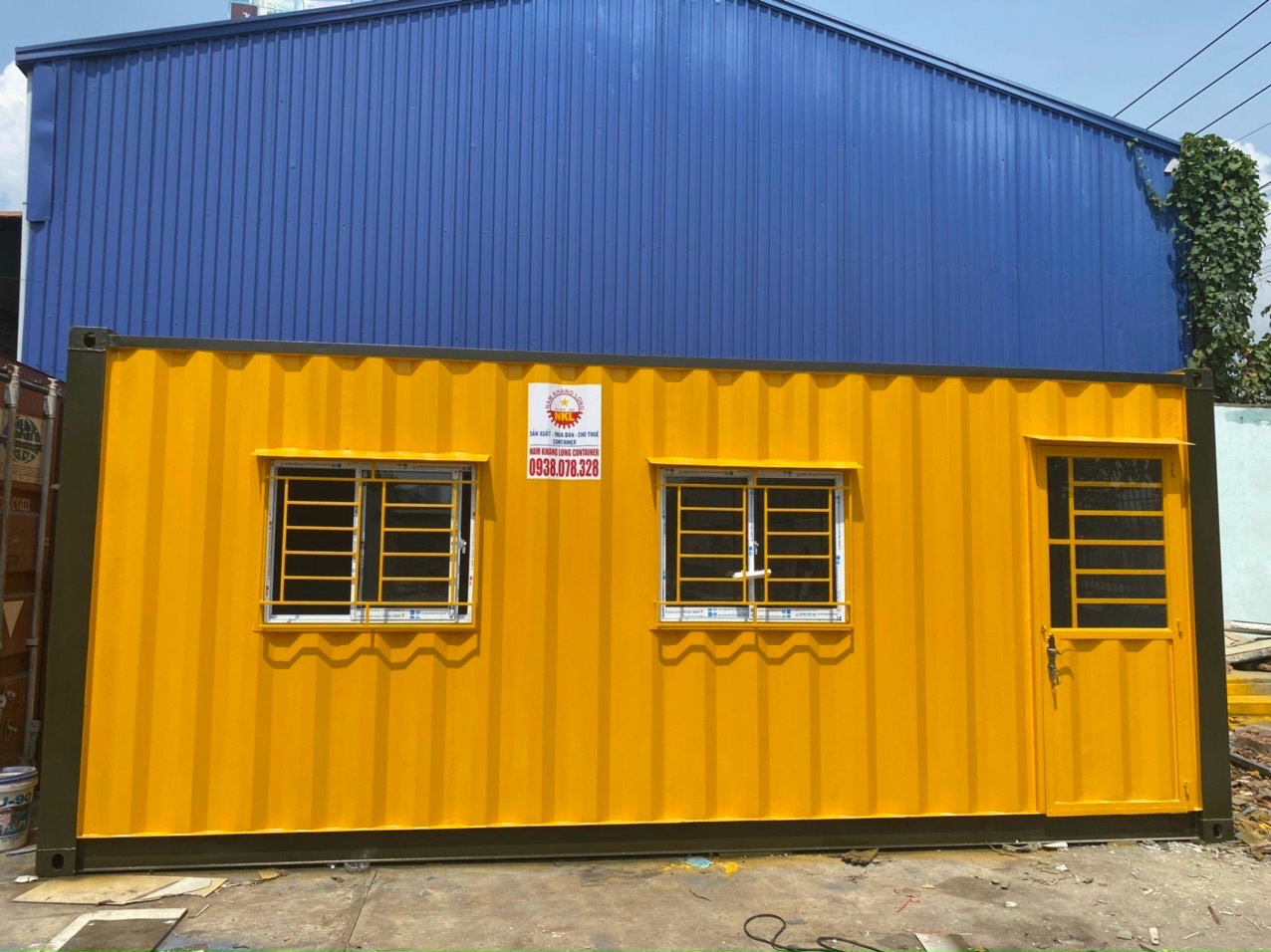 Tính linh hoạt container văn phòng