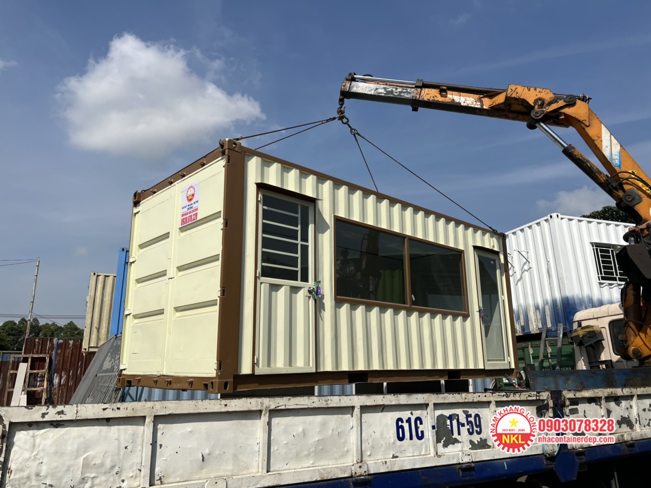 Vận chuyển container văn phòng