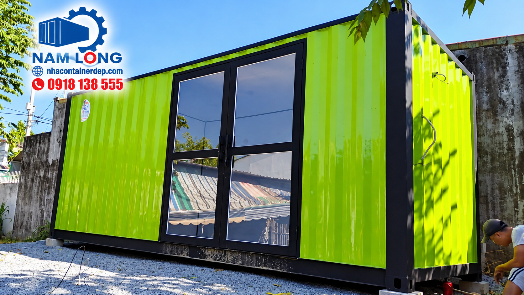 Yếu tố ảnh hưởng giá container văn phòng 20 feet, 40 feet