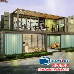 Giá container cafe