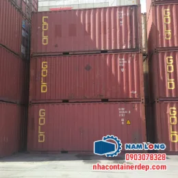 Giá container kho 20 feet