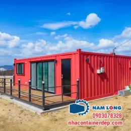 Nhà container 40 feet tại bình thuận