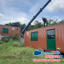 Container văn phòng 20 feet lắp ghép bình dương