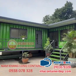 Nhà Container Lắp Ghép 2 Cont 20 Feet