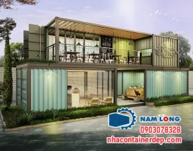 Giá container cafe