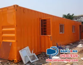 Giá thi công container văn phòng 40 feet