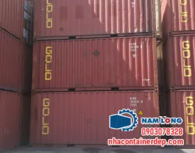 Giá container kho 20 feet