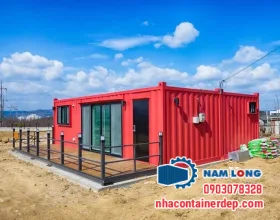 Nhà container 40 feet tại bình thuận
