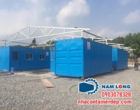 Lắp ghép 4 Container văn phòng 20 feet