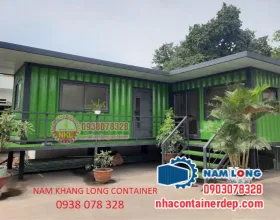 Nhà Container Lắp Ghép 2 Cont 20 Feet