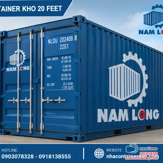 Container Kho 20 Feet 