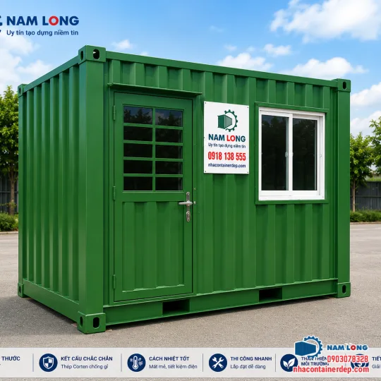Container Văn Phòng 10 Feet