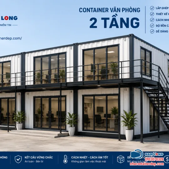 Container Văn Phòng 2 Tầng