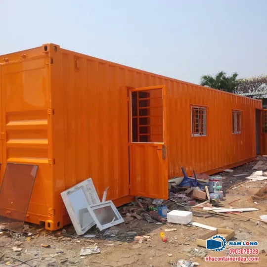Giá thi công container văn phòng 40 feet