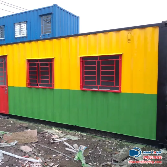 Container văn phòng 20 feet đẹp 