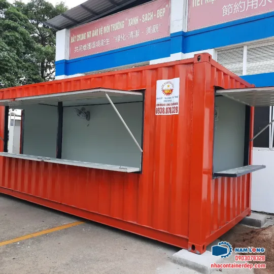 Container bán thức ăn nhanh