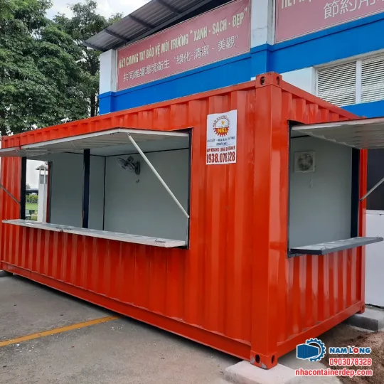 Container bán thức ăn nhanh