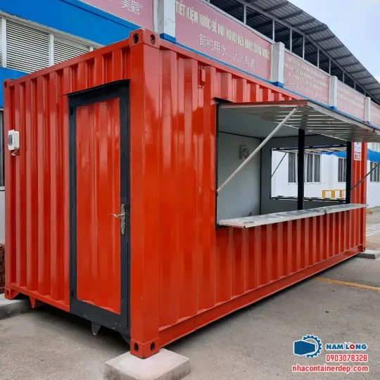 Container bán thức ăn nhanh