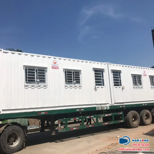 Container văn phòng 20 feet ghép