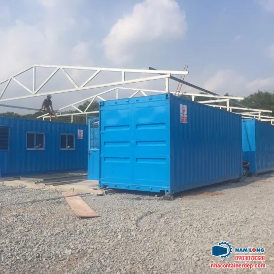 Lắp ghép 4 Container văn phòng 20 feet