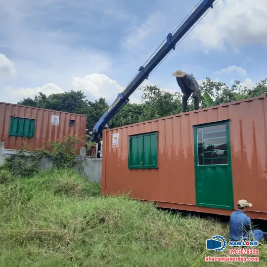 Container văn phòng 20 feet lắp ghép bình dương